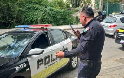 Detención de presuntos asaltantes en Plaza Vértice