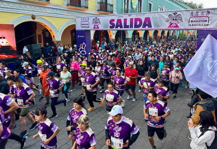 Medio Maratón Internacional Tlaxcallan 500 años reunirá a miles de corredores