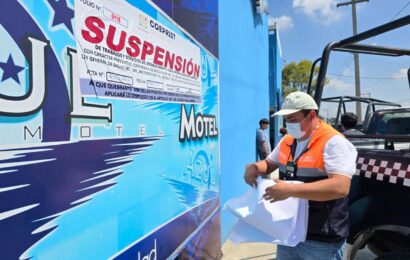 Operativo de verificación en hoteles de Tlaxcala detecta irregularidades sanitarias