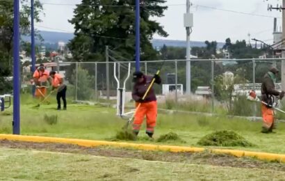 Mejoramiento urbano en Tizatlán impulsa imagen y seguridad