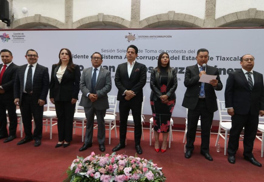 Juan Carlos Cruz Jiménez preside Sistema Anticorrupción Tlaxcala