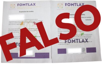 Fomtlax alerta sobre fraude