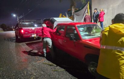 Ayuntamiento de Tlaxcala atiende afectaciones por Lluvia