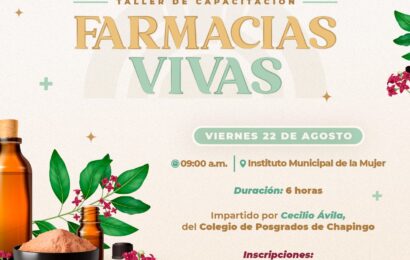 Taller de Capacitación en Farmacias Vivas en Tlaxcala