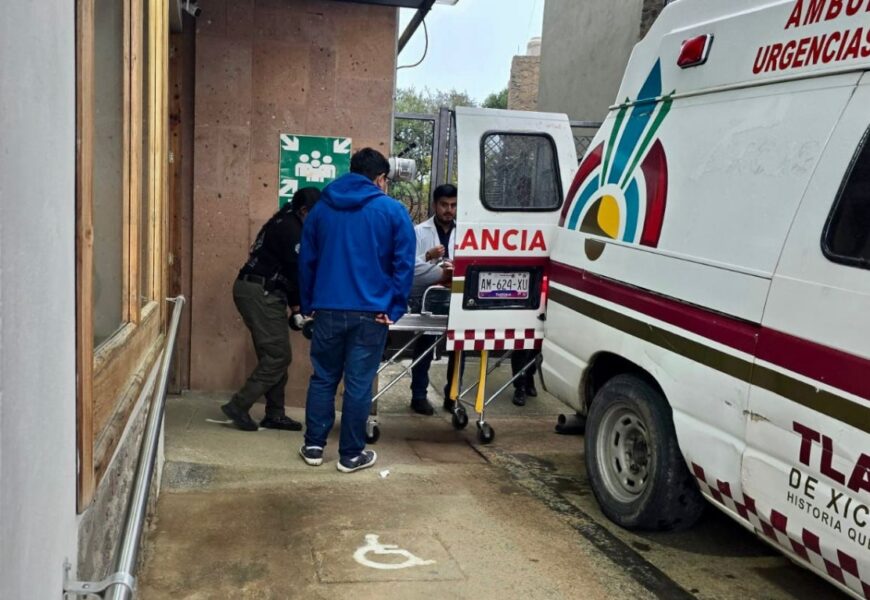 Ayuntamiento de Tlaxcala brinda atención a trabajador accidentado