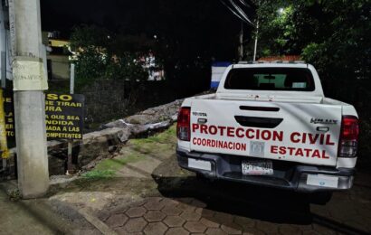 Lluvias en Tlaxcala generan afectaciones atendidas por CEPC