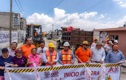 Obras de rehabilitación Apizaco mejoran movilidad y seguridad