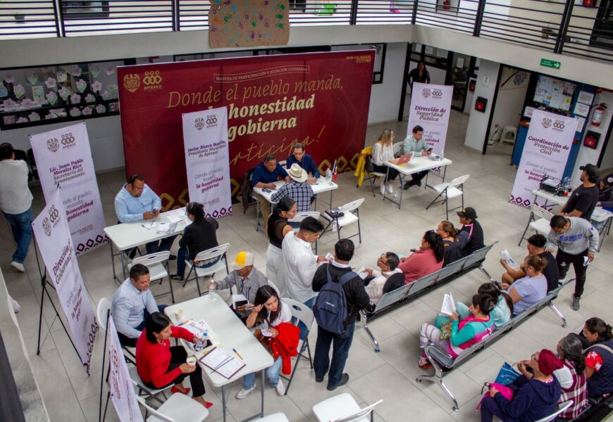 Martes de Participación en Apizaco fortalece confianza ciudadana Martes de Participación en Apizaco fortalece confianza ciudadana