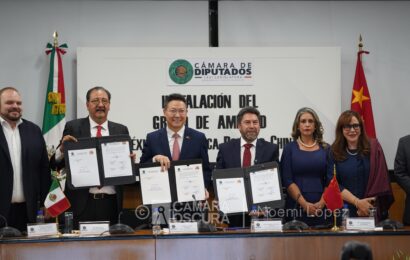 El Diputado Ray Vazquez preside la instalación del grupo de amistad Mexico – China