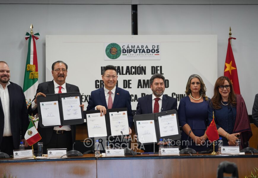 El Diputado Ray Vazquez preside la instalación del grupo de amistad Mexico – China