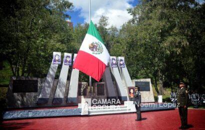 Asiste Alcalde de Tlaxcala a inclusión de héroe Tlaxcalteca a pase de lista de gesta heroica