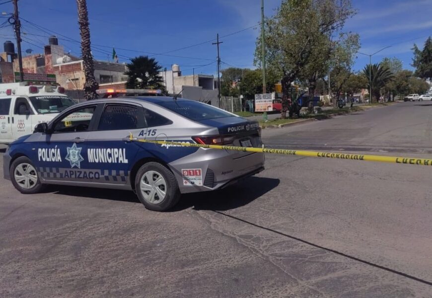 Fuga de gas en Apizaco provoca cierre vial
