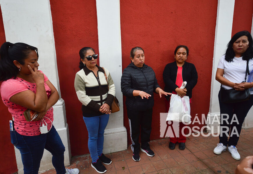 Madres de familia exigen justicia tras asalto a transporte publico en Tlaxcala