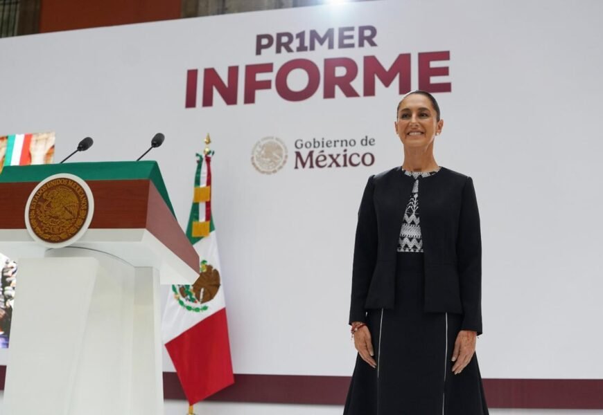 Claudia Sheinbaum presenta primer Informe de Gobierno