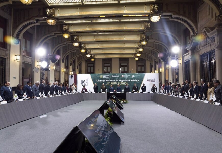 Gobernadora participa en Consejo Nacional de Seguridad Pública Gobernadora participa en Consejo Nacional de Seguridad Pública