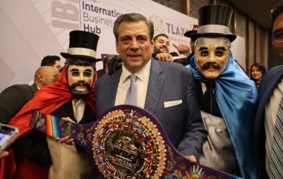 Cinturón Altepemeh simboliza identidad en Tlaxcala en el boxeo internacional