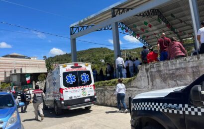 Incidente en Panotla por pirotecnia atendido por autoridades