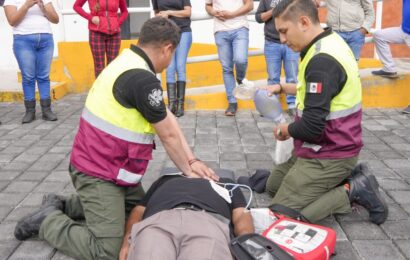 Ayuntamiento de Tlaxcala se suma al Simulacro Nacional 2025
