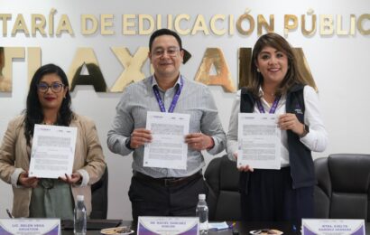 Convenio SEPE-USET SIPINNA Tlaxcala protege infancia