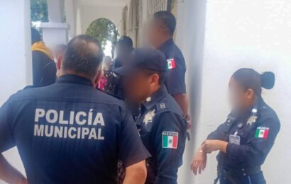 Policía Municipal Tlaxcala mantiene orden en San Esteban Tizatlán con operativo preventivo