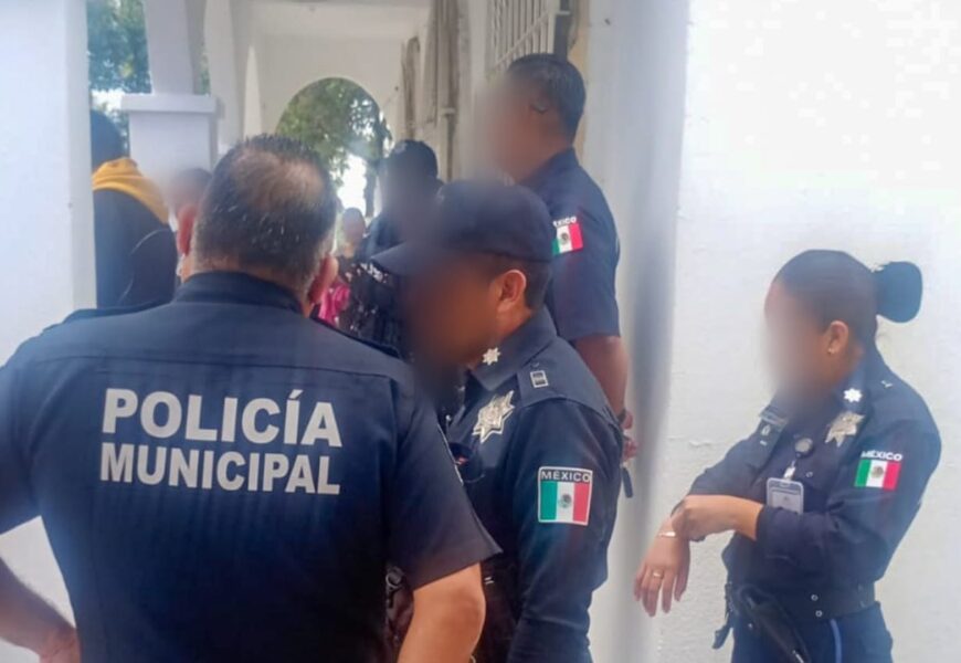 Policía Municipal Tlaxcala mantiene orden en San Esteban Tizatlán con operativo preventivo