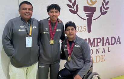 Tlaxcala conquista tres medallas de oro