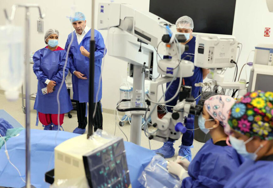 Campaña de cirugías de cataratas inicia en Tlaxcala