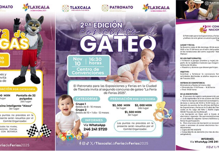 Feria de Ferias Tlaxcala 2025 invita a participar