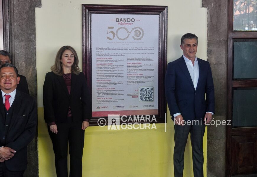 El Bando Solemne Tlaxcala 500 años marca el inicio de las celebraciones en la capital