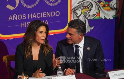 Alcalde de Tlaxcala acude al Sorteo Superior de lotería que celebra 500 años de Tlaxcala