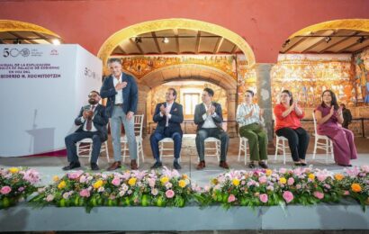 Alfonso Sánchez impulsa audiovisual Los murales del Palacio de Gobierno