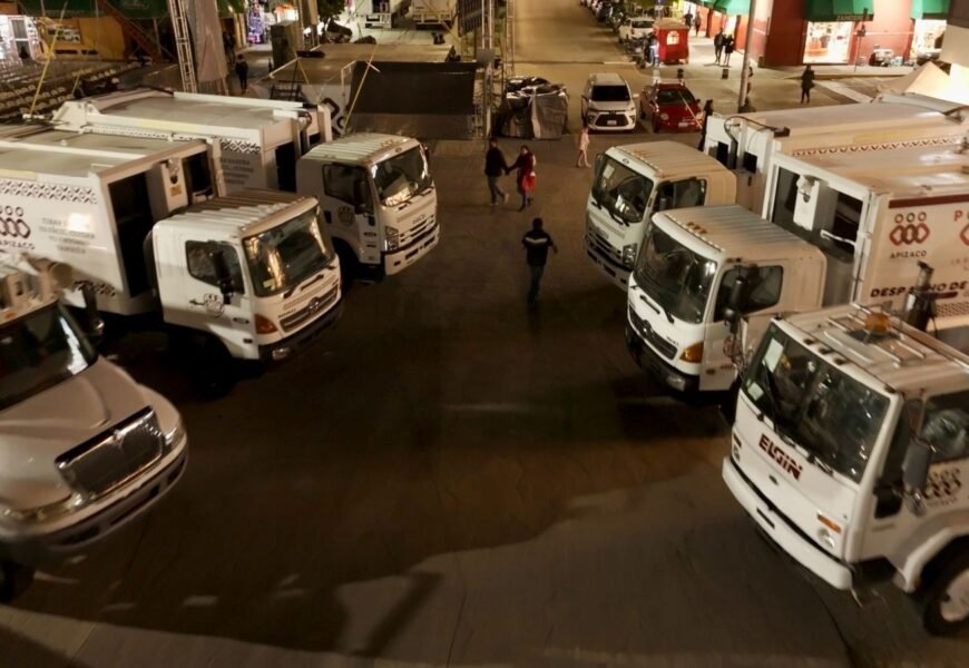 Javier Rivera Bonilla fortalece parque vehicular de Apizaco