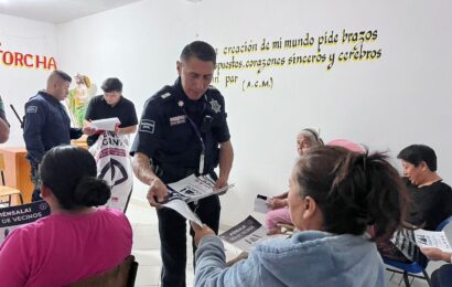 Antorchista impulsa la organización vecinal y la seguridad en Tlaxcala