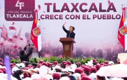 Lorena Cuellar celebra cuatro años del triunfo de la 4T
