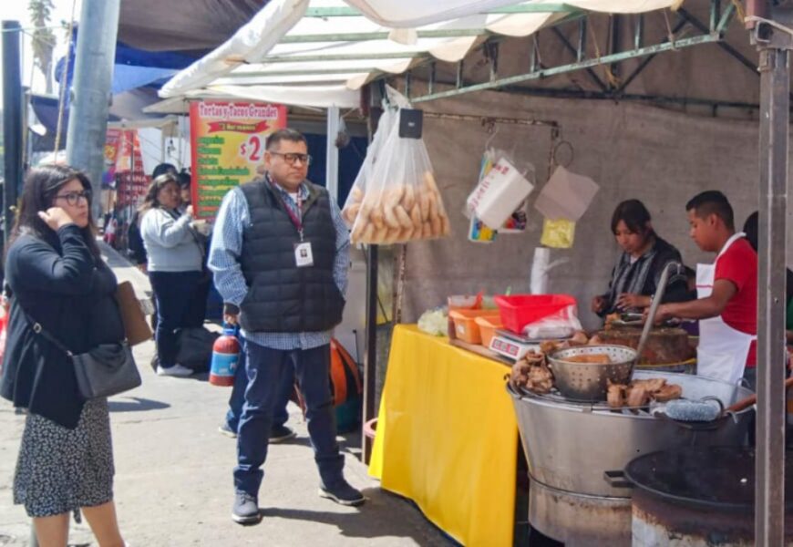 Ayuntamiento de Tlaxcala supervisa comerciantes