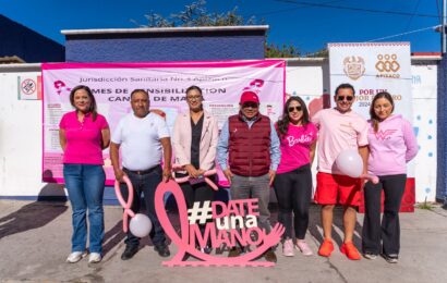 Javier Rivera Bonilla encabeza la Caminata por la Salud
