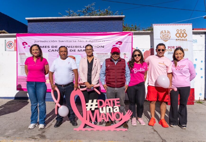 Javier Rivera Bonilla encabeza la Caminata por la Salud