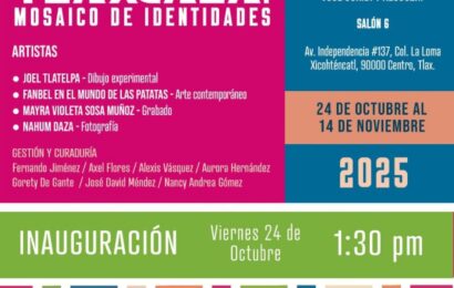 Exposición Tlaxcala Mosaico de Identidades celebra el arte joven Exposición Tlaxcala Mosaico de Identidades celebra el arte joven