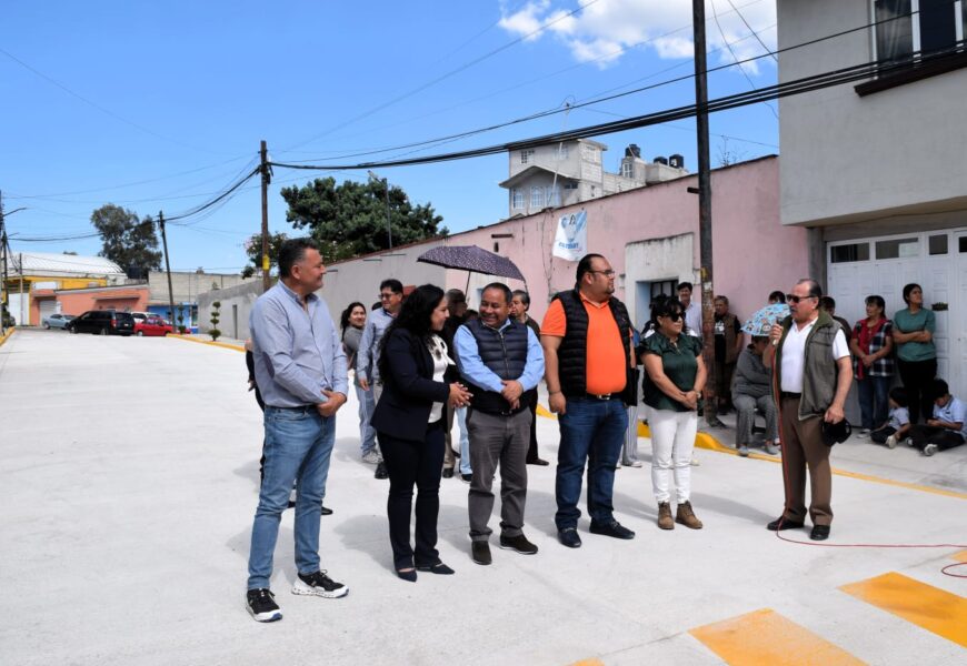 Rehabilitación de la calle Niños Héroes en Apizaco