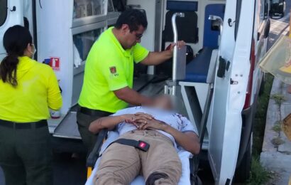 Accidente en puente de Briones moviliza a cuerpos de emergencia Accidente en puente de Briones moviliza a cuerpos de emergencia