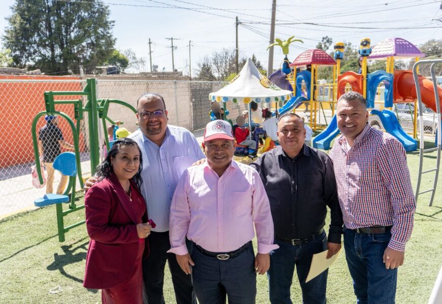 Inauguración de obras en Guadalupe Texcalac Apizaco
