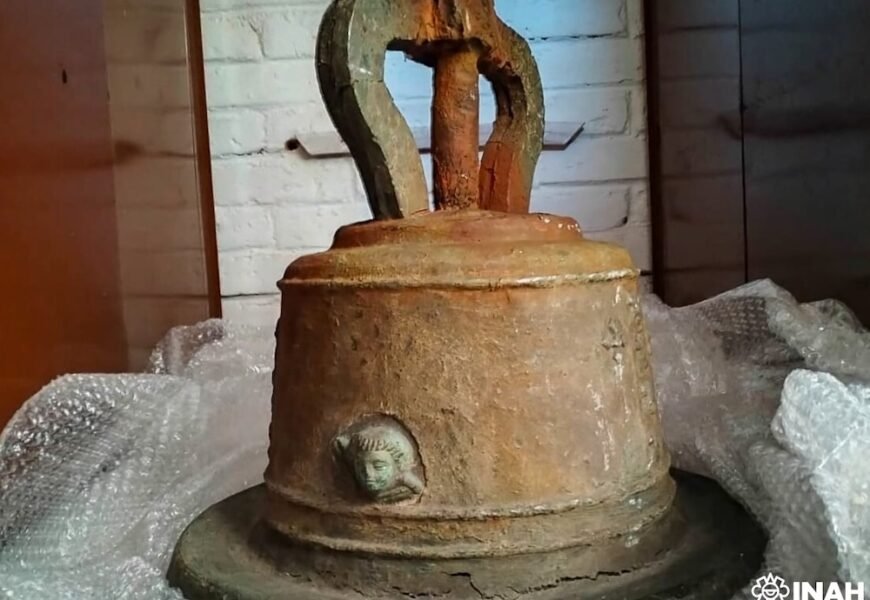 Campana del siglo XIX es restituida en Tlaxcala