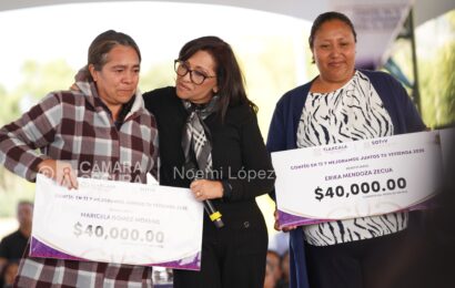 Gobierno entrega apoyos «Mejorando juntos tu vivienda» en beneficio de 500 familias Gobierno entrega apoyos «Mejorando juntos tu vivienda» en beneficio de 500 familias