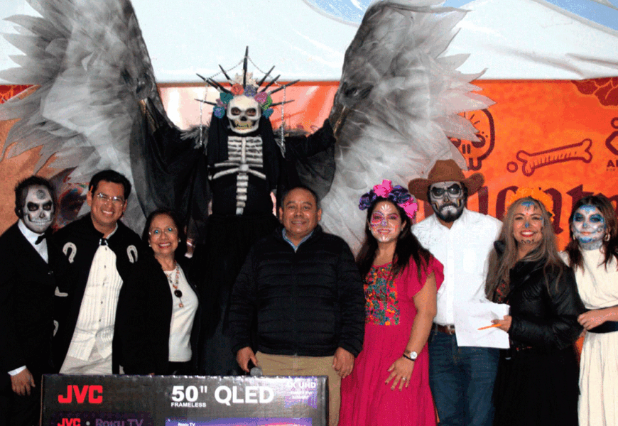 Concurso de Catrinas y Catrines 2025 en Apizaco