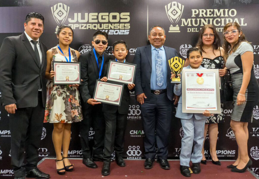 Premio Municipal del Deporte Apizaco reconoce talento local