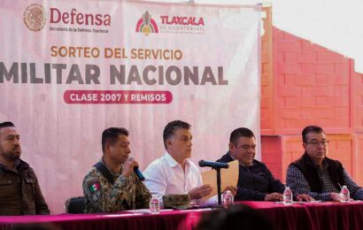Sorteo del Servicio Militar Nacional Tlaxcala reúne a jóvenes