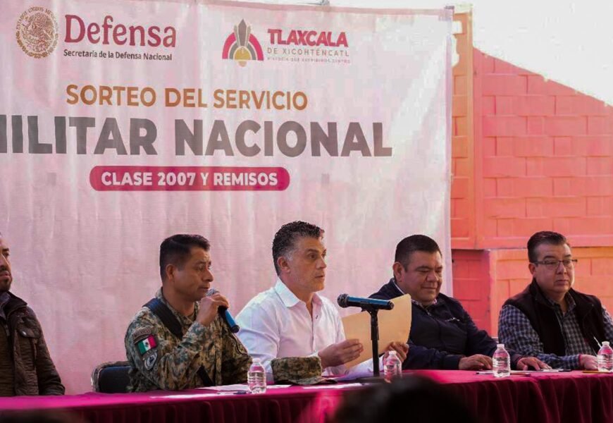 Sorteo del Servicio Militar Nacional Tlaxcala reúne a jóvenes