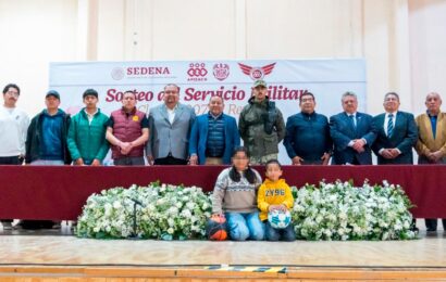 Sorteo Servicio Militar Nacional en Apizaco
