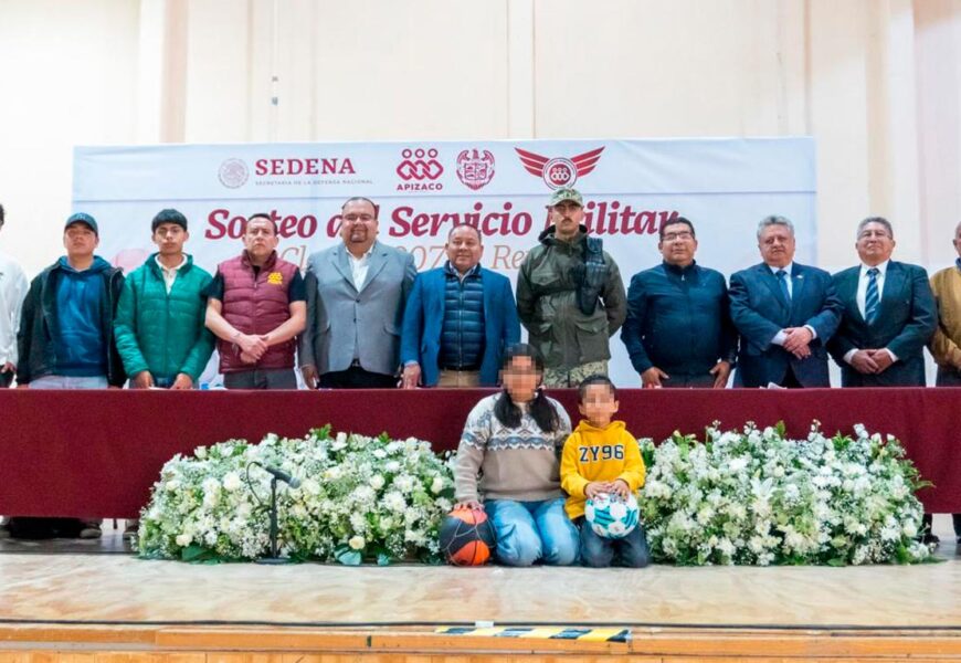 Sorteo Servicio Militar Nacional en Apizaco
