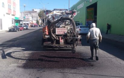 Bacheo en Apizaco avanza con acciones diarias Bacheo en Apizaco avanza con acciones diarias